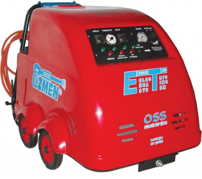 Özmen 3060 ET Elektrik Isıtmalı Sıcak & Soğuk Sulu Oto Yıkama Makinası